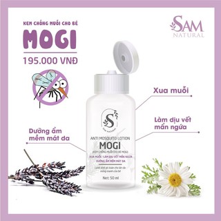 Kem chống muỗi cho bé MOGI sp Samnatural