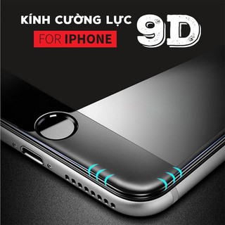 Kính cường lực 9D full màn hình Iphone 7 Plus ( màu đen)