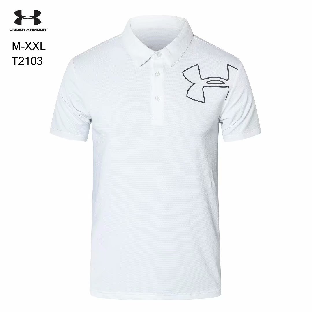 UNDER ARMOUR Áo Thun Nam Tay Ngắn Có Cổ Thời Trang 2020