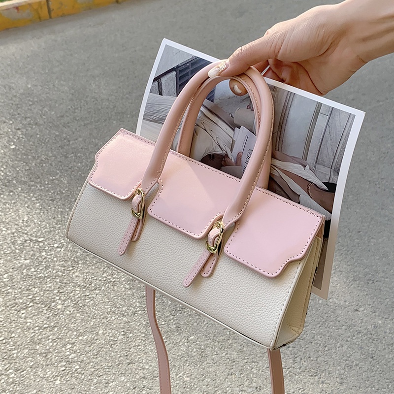 Túi Đeo Vai Màu Sắc Tương Phản Dễ Phối Đồ Thời Trang Cho Nữ