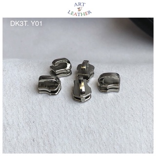 Combo 5 đầu khóa kéo size 3 màu trắng