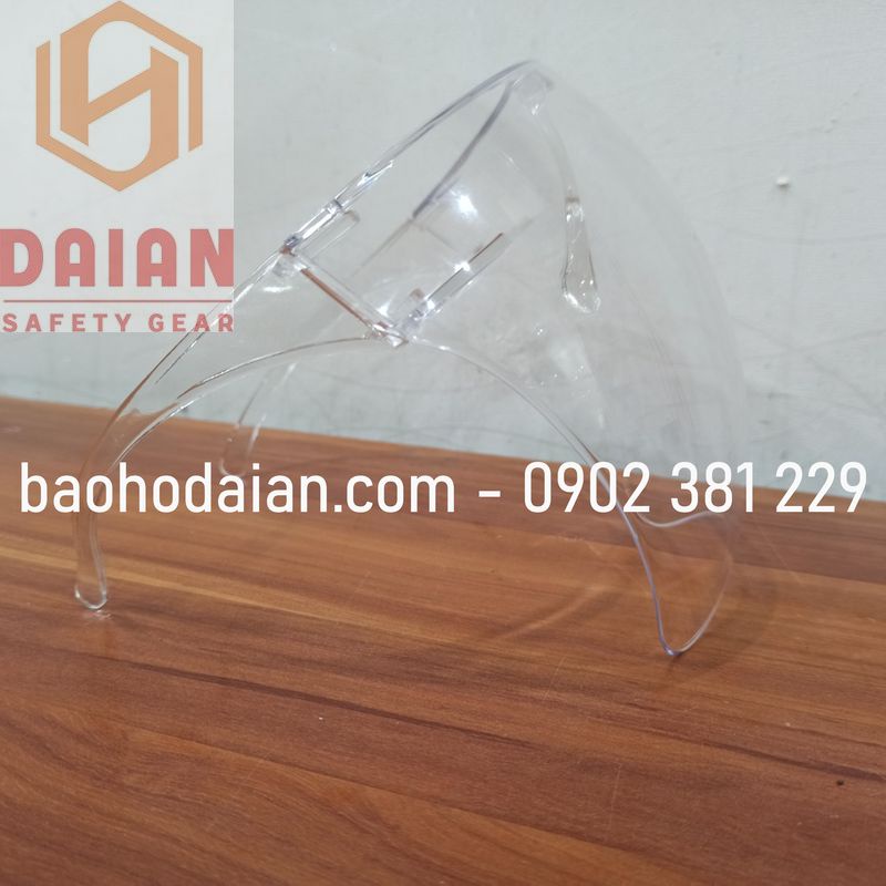 Kính chống giọt bắn loại Face shield cao cấp - hình thật