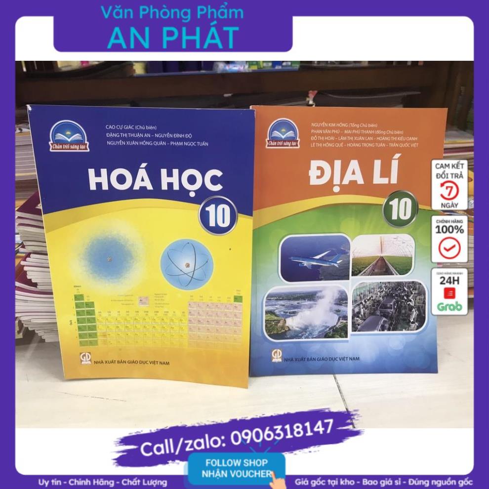Combo bìa bao,lý ,hóa,sinh lớp 10 chân trời sáng tạo