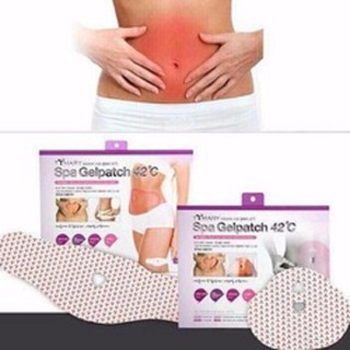 Miếng dán tan mỡ bụng 42 độ C Spa Gelpatch(hộp 5 miếng)