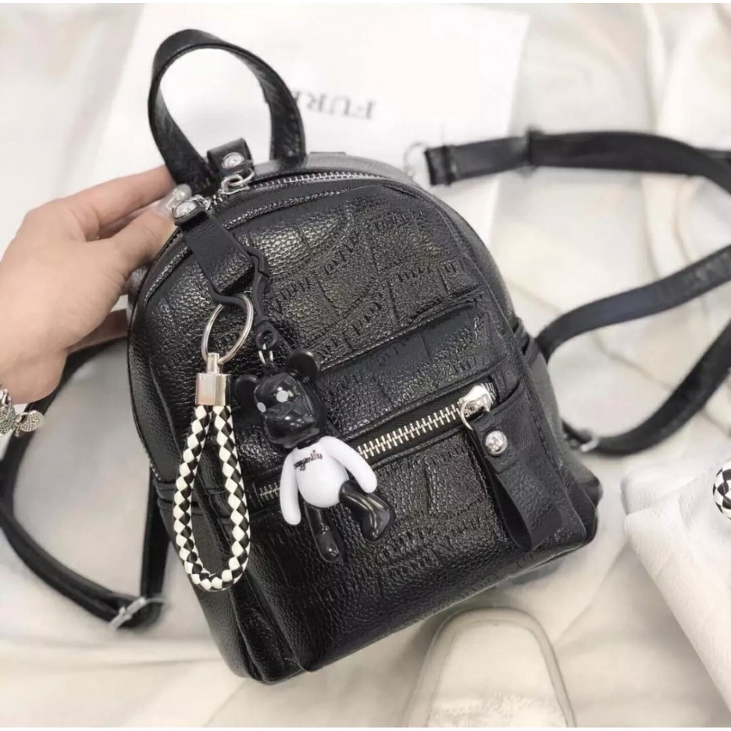 [FULLBOX] Balo Mini Cute Kèm Gấu MOLLAS.BAGS3