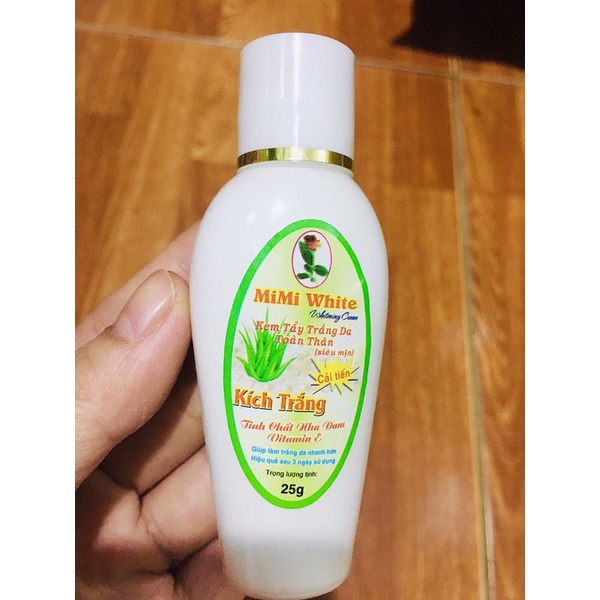 Kem Mini White kích trắng  chai 30ml