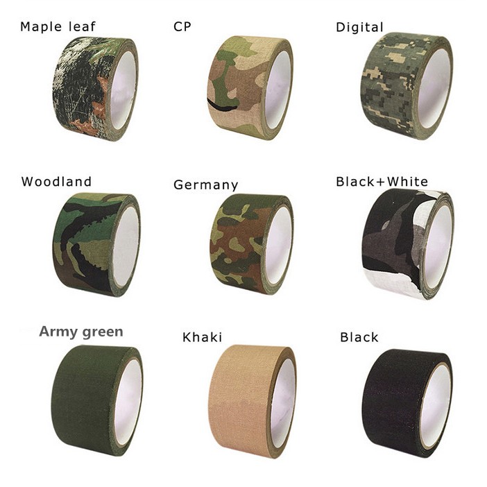 Băng Dính Rằn Ri Ngụy Trang Chống Nước 5cm x 10m /1.97inch x 393inch
