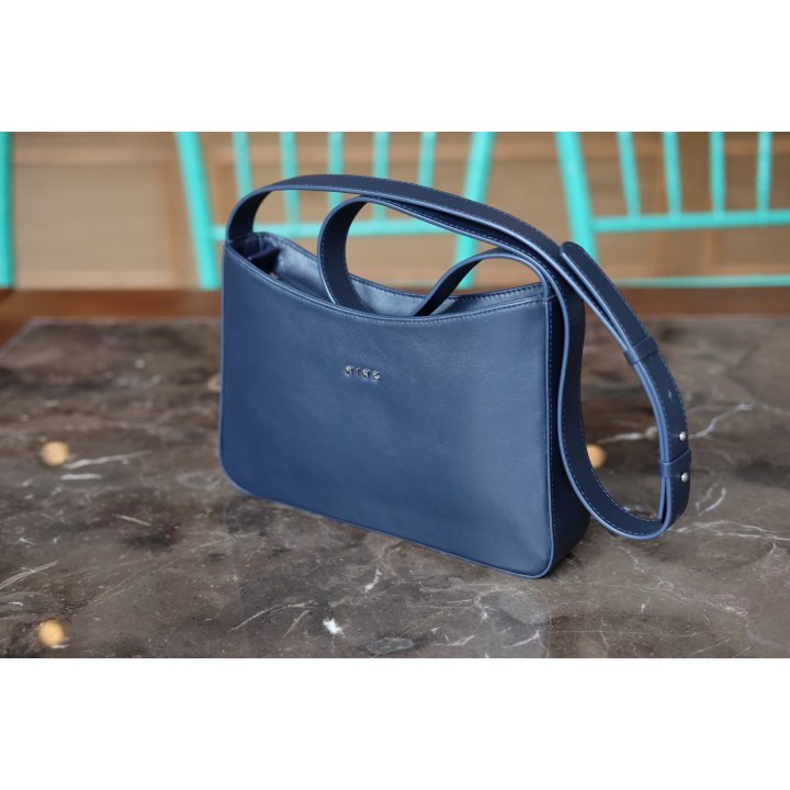 BERRY Leather Bag - Túi da bò thật nguyên tấm lớp 1 - IT05-711.MINK