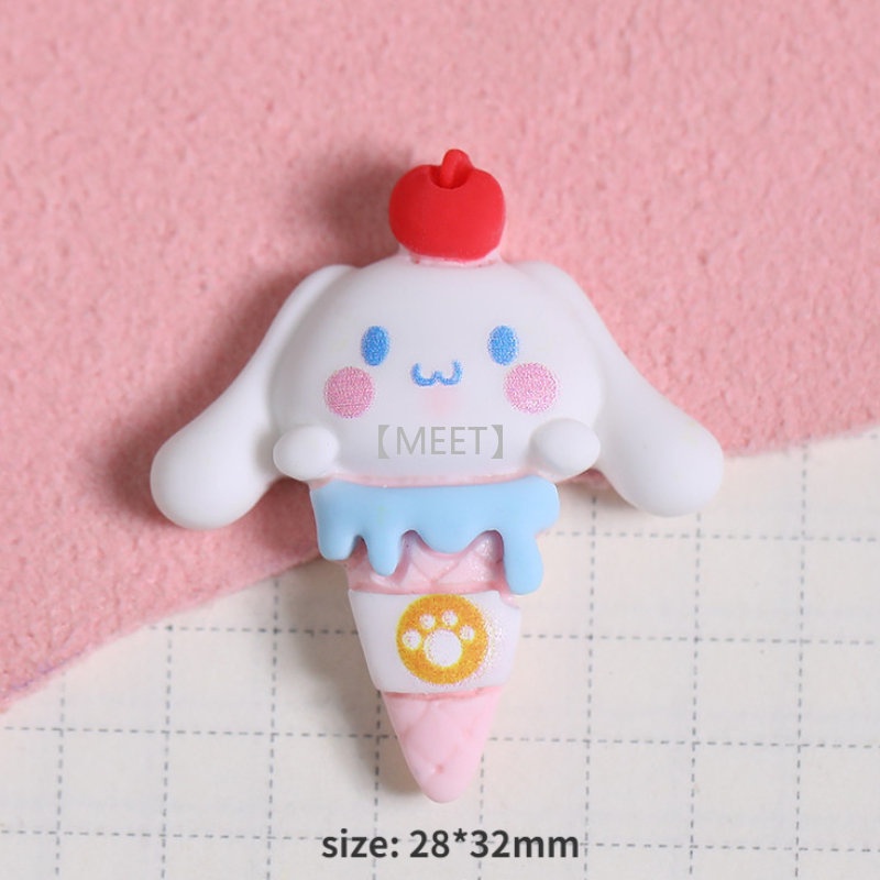 1 Túi Kem Sanrio Hoạt Hình Bằng Nhựa Resin DIY