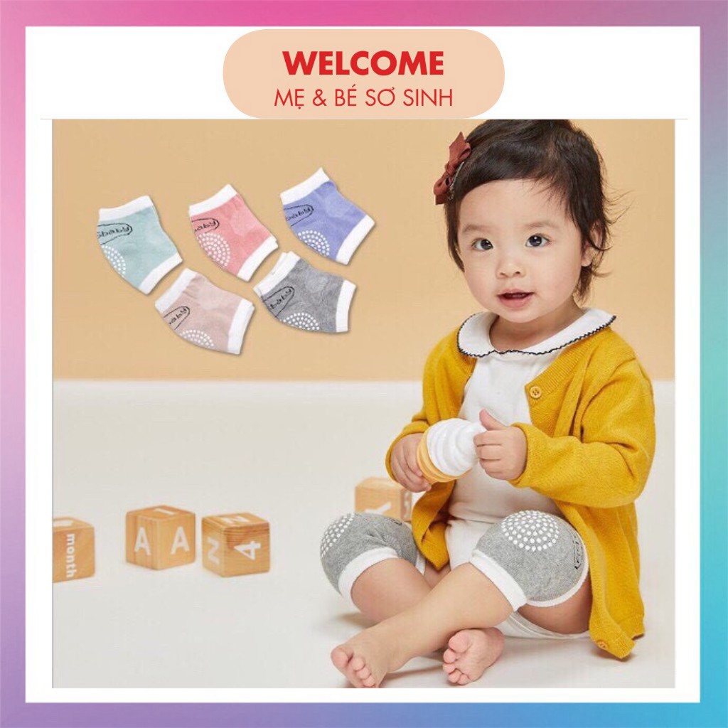 Tất tập bò cho bé, vớ bảo vệ đầu gối cho bé tập đi có chống trơn trượt hàng đẹp mẫu mới