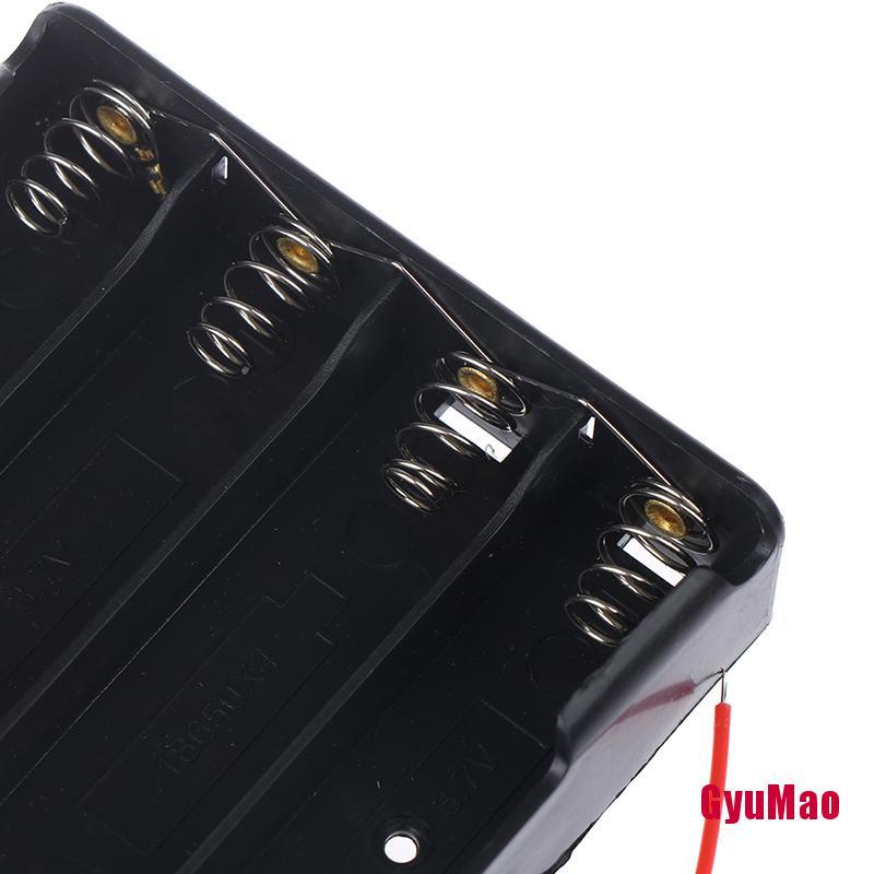 1 Hộp Nhựa Đựng Pin Li-ion 2/3/4x3.7V 18650 DIY