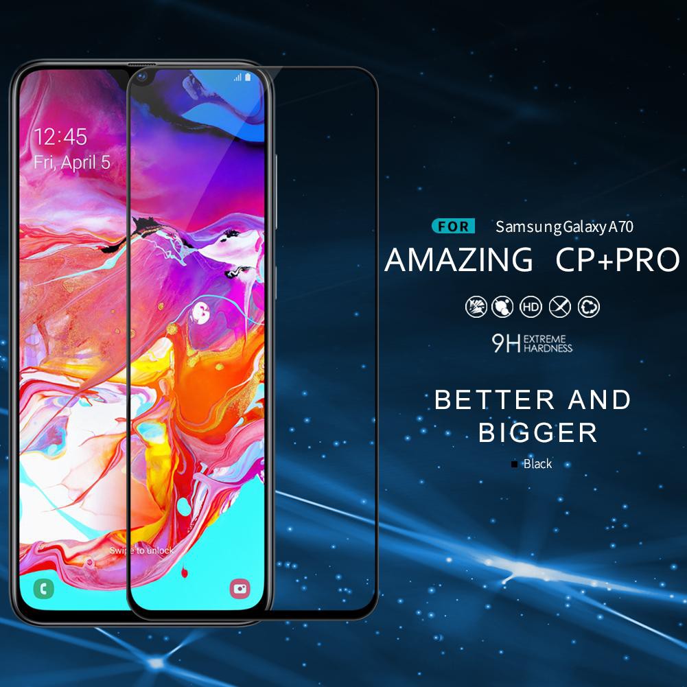 Samsung A70 - Kính cường lực Samsung Galaxy A70 Nillkin Amazing CP+ chính hãng