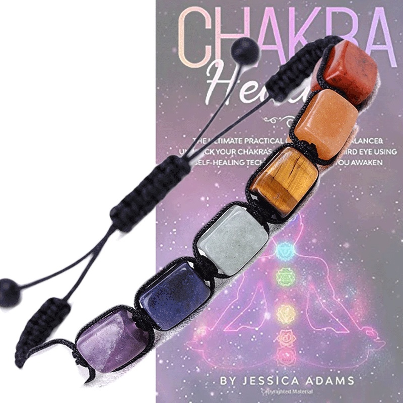 Vòng tay chuỗi hạt đá Chakra giúp giảm căng thẳng