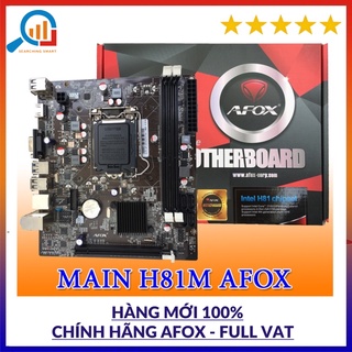 Bo Mạch Chủ Mainboard AFOX H81 H61 MA2 chính hãng mới 100% - FULL VAT - Bảo hành 3 nă thumbnail