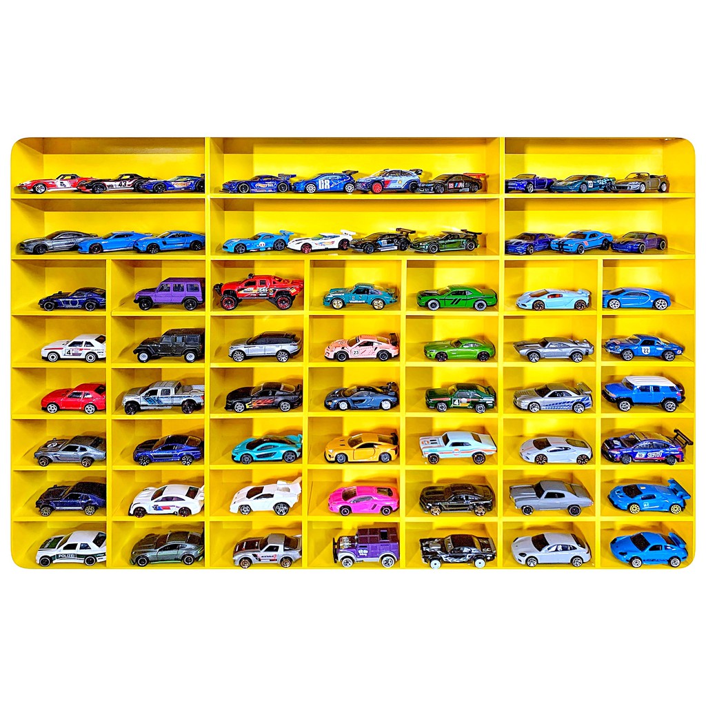 [MUA 2 TẶNG 1 XE] Kệ Trung Trưng Bày Xe Mô Hình Hotwheels, Tomica, Bearbrick 100%