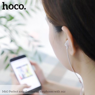 Tai nghe su mềm Tai nghe dây in - ear, chống ồn, giá rẻ siêu chất -Hoco M60 -Hàng chính hãng ...