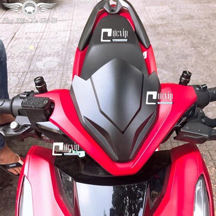 [Rẻ Vô Địch] - (3537) - Mão Sói Cho Xe Winner X, Winner 150, Vario 2018 - 2020 Nhựa Đen