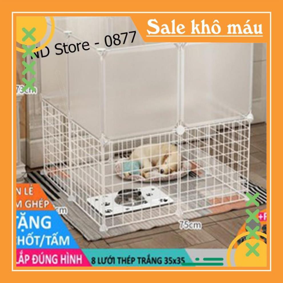 HG2810 [BÁN THEO TẤM] Lưới Sắt, Tấm Nhựa Trong, Thép Nhiều Màu Quây Chuồng Chó, Mèo, Hamster, Thú Cưng, Thỏ [TẶNG CHỐT]