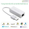 Bộ chuyển đổi USB to Lan 2.0 cho Macbook, pc, laptop hỗ trợ Ethernet 10/100 Mbps chính hãng Ugreen 20254/20253