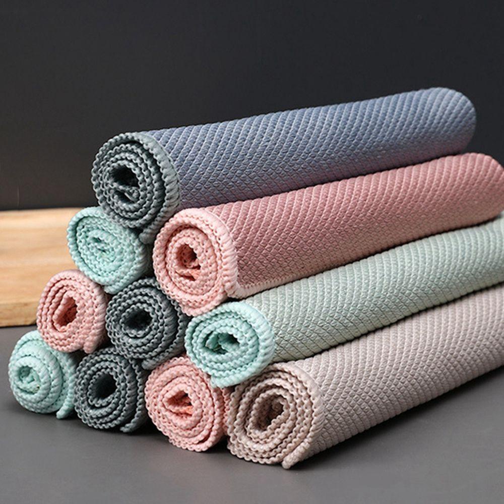 Khăn Lau Kính / Xe Hơi Màu Sắc Ngẫu Nhiên Tiện Dụng Cho Nhà Bếp