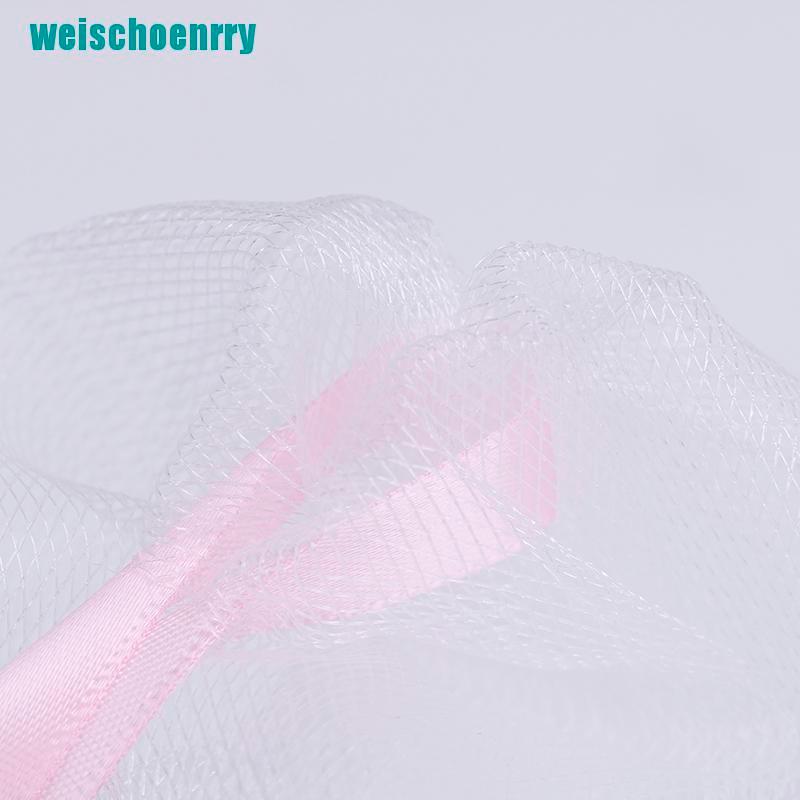 (Hàng Mới Về) Túi Lưới Dây Rút Đựng Xà Phòng Tẩy Tế Bào Chết Tiện Dụng