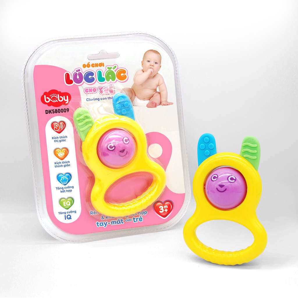 Đồ Chơi Duka: Đồ Chơi Lúc Lắc Cho Trẻ - Chuông Con Thỏ DK580009
