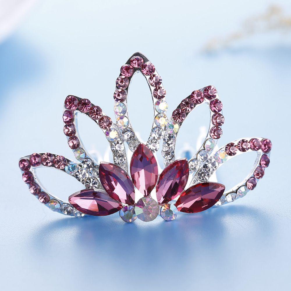 Lược Cài Tóc Hình Vương Miện Sang Trọng Cho Nữ|Hoa Văn