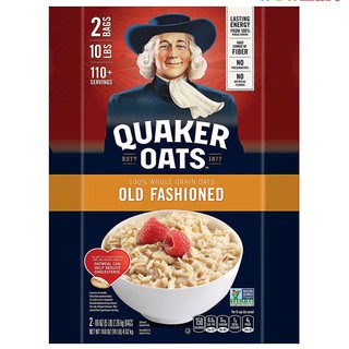 Hàng USA Yến Mạch Quaker Oats Cán Dẹt 4.52kg