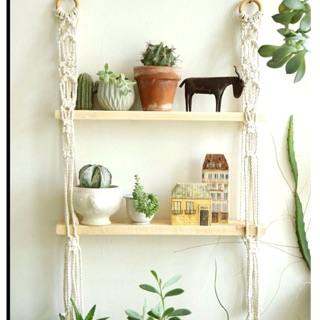 Kệ treo tường hoạ tiết