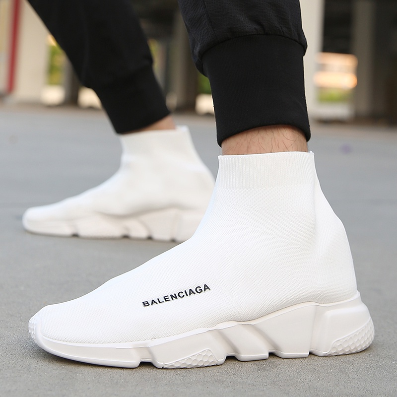 Giày Thể Thao Balenciaga Đế Bằng Siêu Nhẹ Thoáng Khí Chống Trượt Thời Trang Cho Cặp Đôi