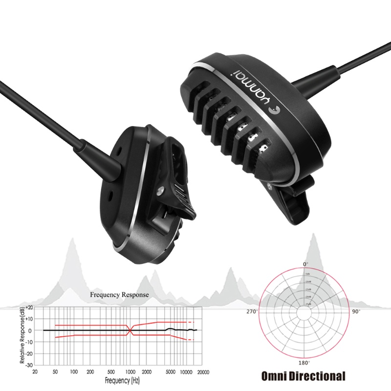 Micro Đa Hướng zzz Yanmai R999 Lavalier Cho Điện Thoại Thông Minh, Camera