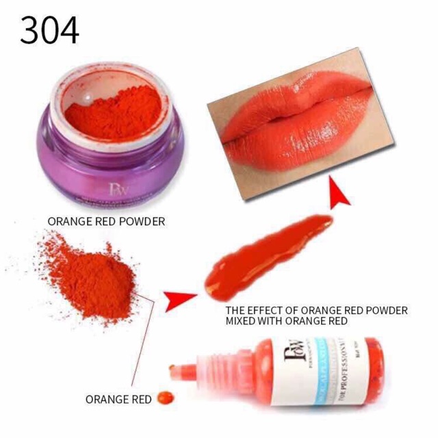 BỘT TÁN CHO MỰC MÔI NHÃN HIỆU POW