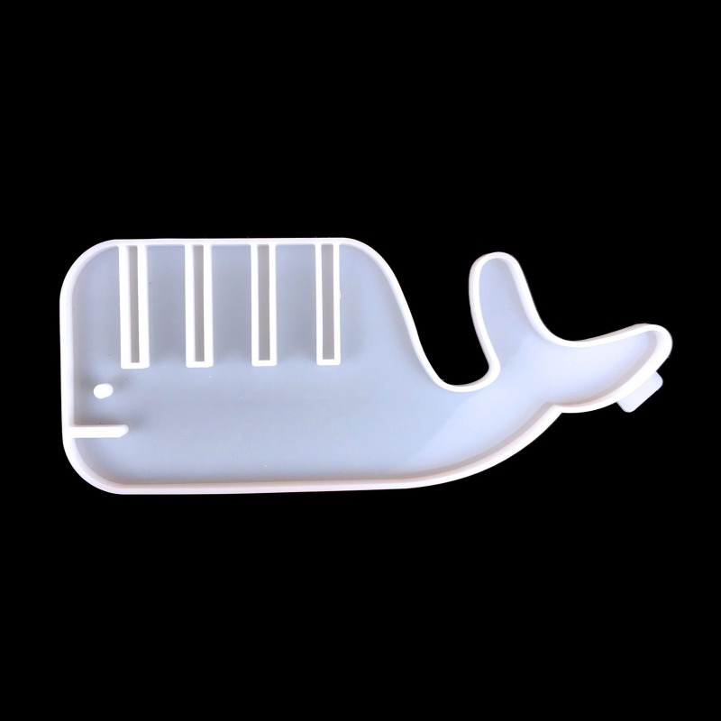 Sa Khuôn Làm Đế Lót Ly Thủ Công Hình Cá Voi Cách Nhiệt Chống Bỏng Dễ Tháo Gỡ