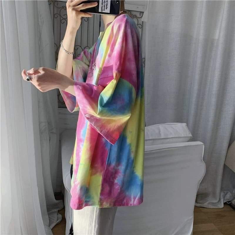ÁO THUN UNISEX LOANG MÀU HÀN QUỐC 2020