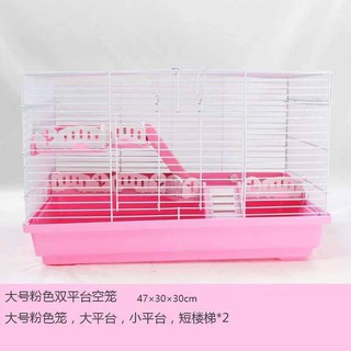 Lồng 1- 2 tầng gỗ dành cho hamster