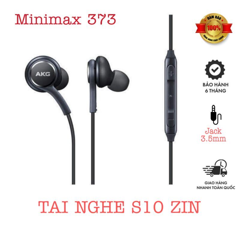 TAI NGHE S10 PLUS zin 100% trắng - đen, âm thanh trong trẻo stereo - tặng kèm đèn led usb siêu cute