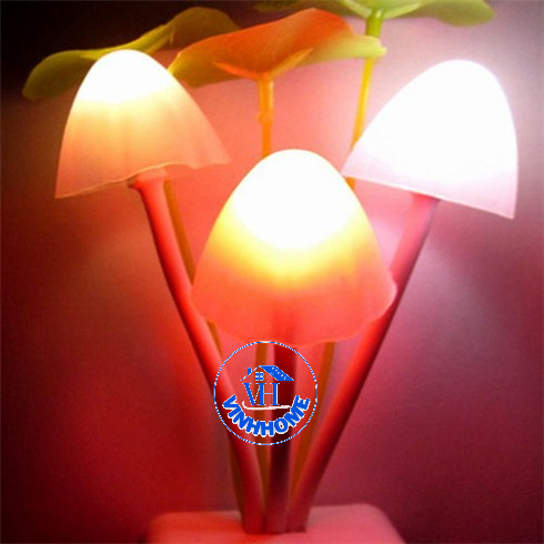 Đèn ngủ cảm ứng ánh sáng dịu nhẹ hình cây nấm siêu cute dễ thương vinhhome.store