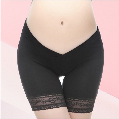 Quần legging lửng bà bầu cạp chéo cao cấp Quần lót nữ mặc trong váy ngắn kháng khuẩn FSHOPP5