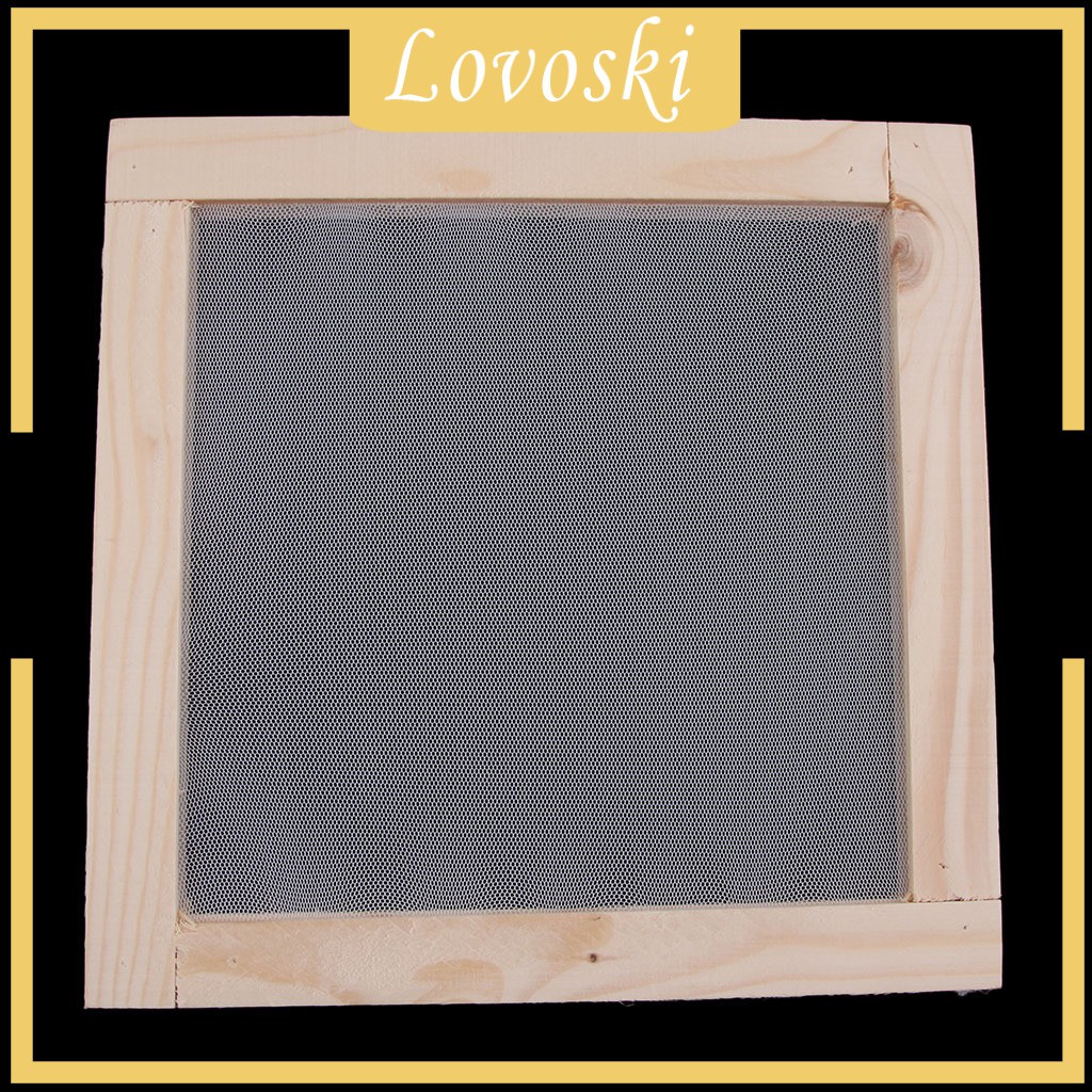 [Lovoski] Bộ 2 Khuôn Làm Giấy A4 Nghệ Thuật Tái Chế Được