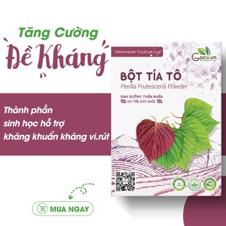 BỘT TÍA TÔ NGUYÊN CHẤT - GOCE (24 gói x 3g)