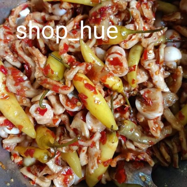 Mắm dưa Huế ( đu đủ, cà, ớt) 480gr
