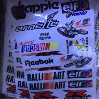 Tem trang trí xe máy