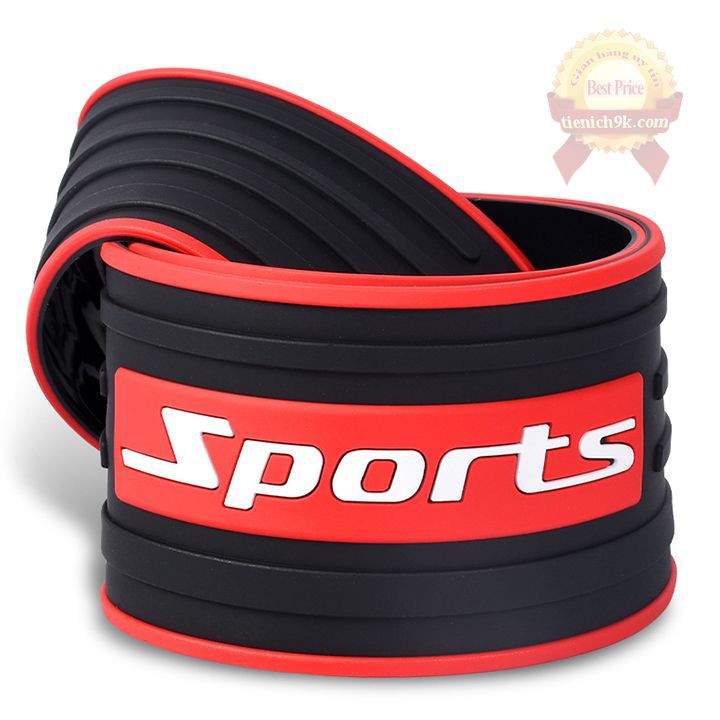 Nẹp Bảo Vệ Bậc Chân Cốp Xe Ô Tô Có Logo Sport - Nẹp Cao Su Chống Trầy Xước cốp xe hơi