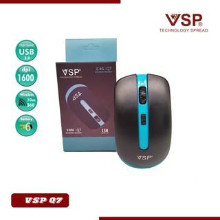 Chuột Máy Tính Không Dây VSP Q7
