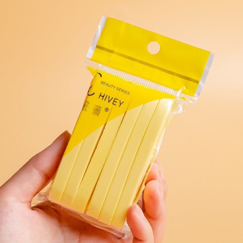 Bông mút bọt biển rửa mặt CHIVEY mềm mịn, LẺ 1 gói 12 miếng | BigBuy360 - bigbuy360.vn