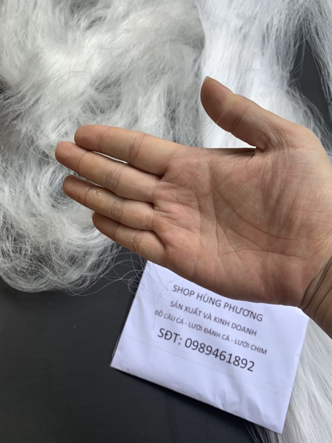Hùng Phương - lưới cá 3 màn then 6 x2m8 x140m chuẩn cước trắng 0.18