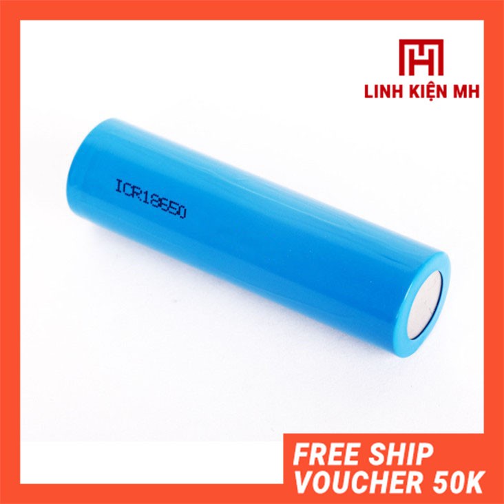 Pin Li-on 18650 dung lương 1200mAh dòng xả 10C - linhkienmh