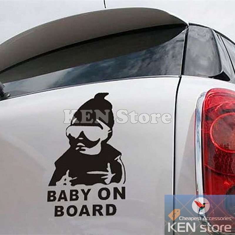 Decal Baby On Board cho xe ô tô