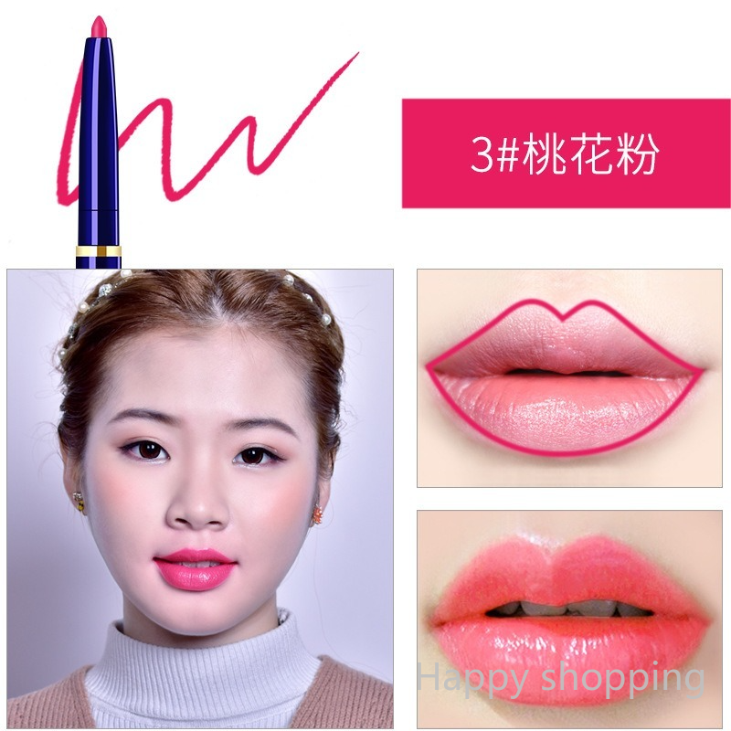 (Hàng Mới Về) Chì Kẻ Viền Môi Hai Đầu Màu Sắc Thời Trang | BigBuy360 - bigbuy360.vn