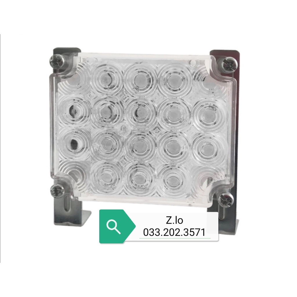 Vỉ đèn Led dùng trong đèn xe cấp cứu 1.2m-NGUỒN 12V